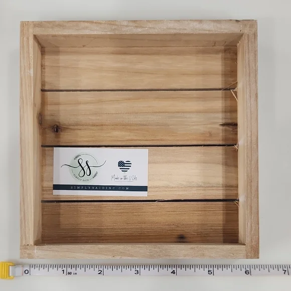 Wooden Coffee Sign with White Text - Picture 2 of 4